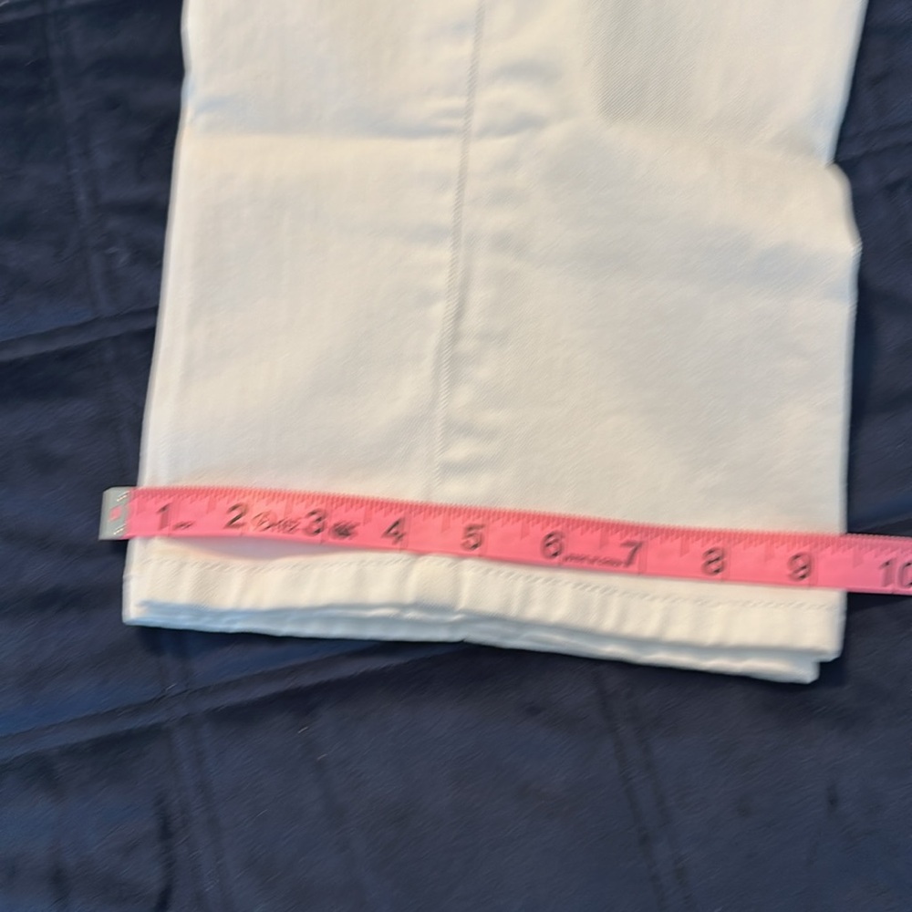 Talbots Classic White Women's Cropped Jeans - Picture 2 of 7